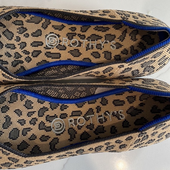 Rothy’s leopard print ballet shoe - Picture 4 of 5